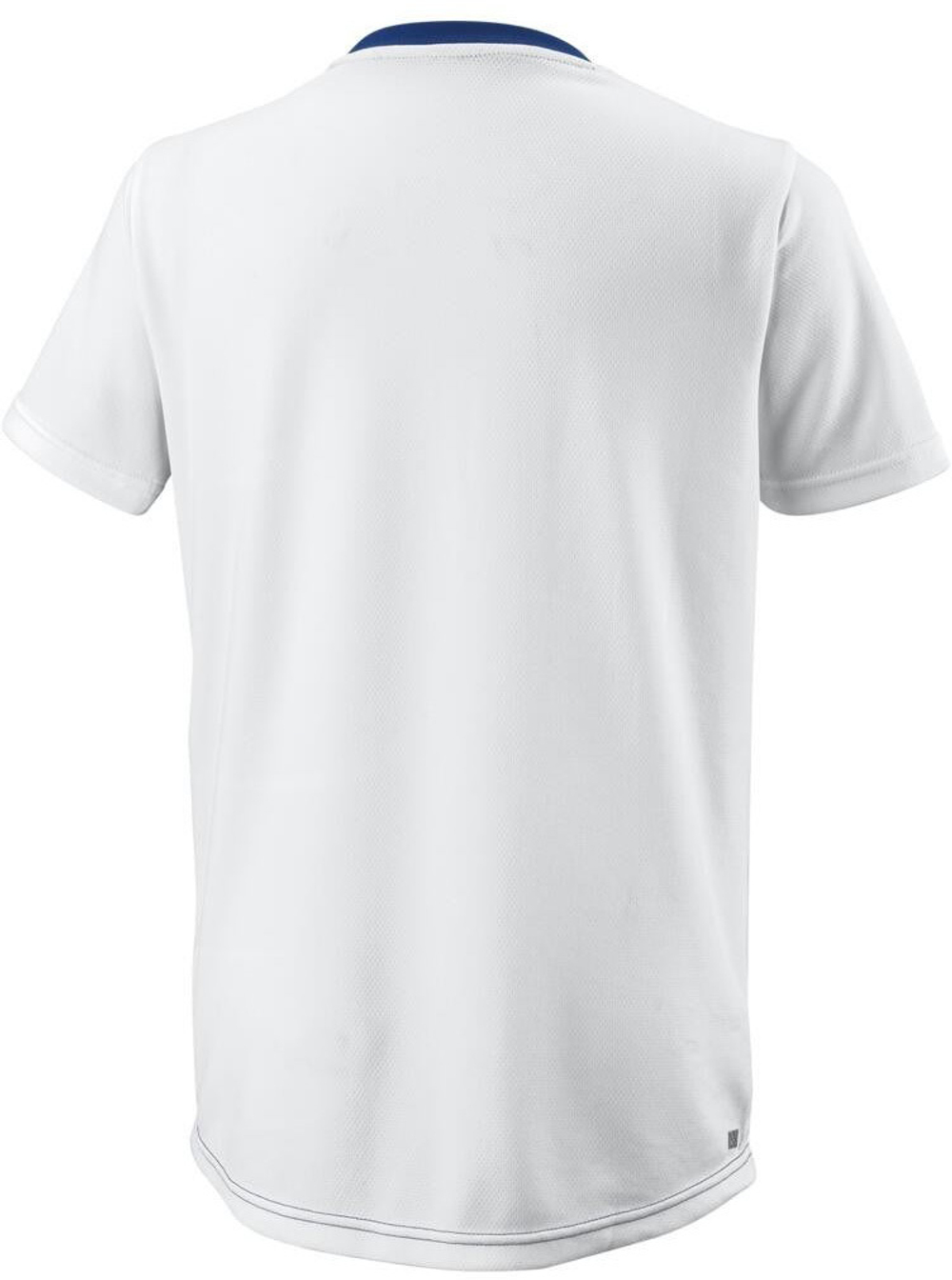 Футболка для мальчика теннисная Wilson Team II Triangle Crew - небесный