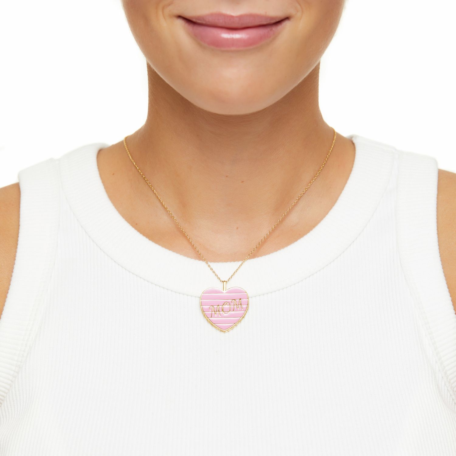Колье Mom Necklace – Pink