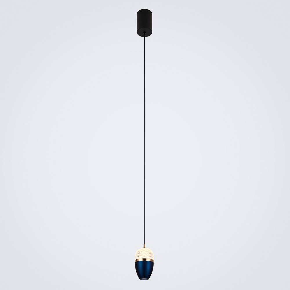 Подвесной светодиодный cветильник LED4U L8754-1 BL