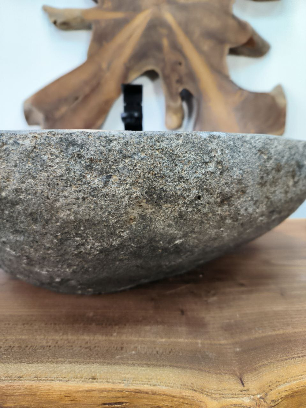 Раковина из речного камня RS-65902 55х45х16 из натурального камня