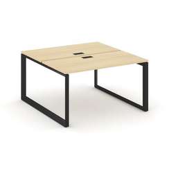 Style Project Рабочая станция двухсторонняя SN-59O.DRS-003 Акация Лорка/Металл Черный/Черный Заглушк