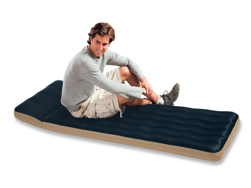 Надувной кемпинговый матрас Intex 72х189х20 см.