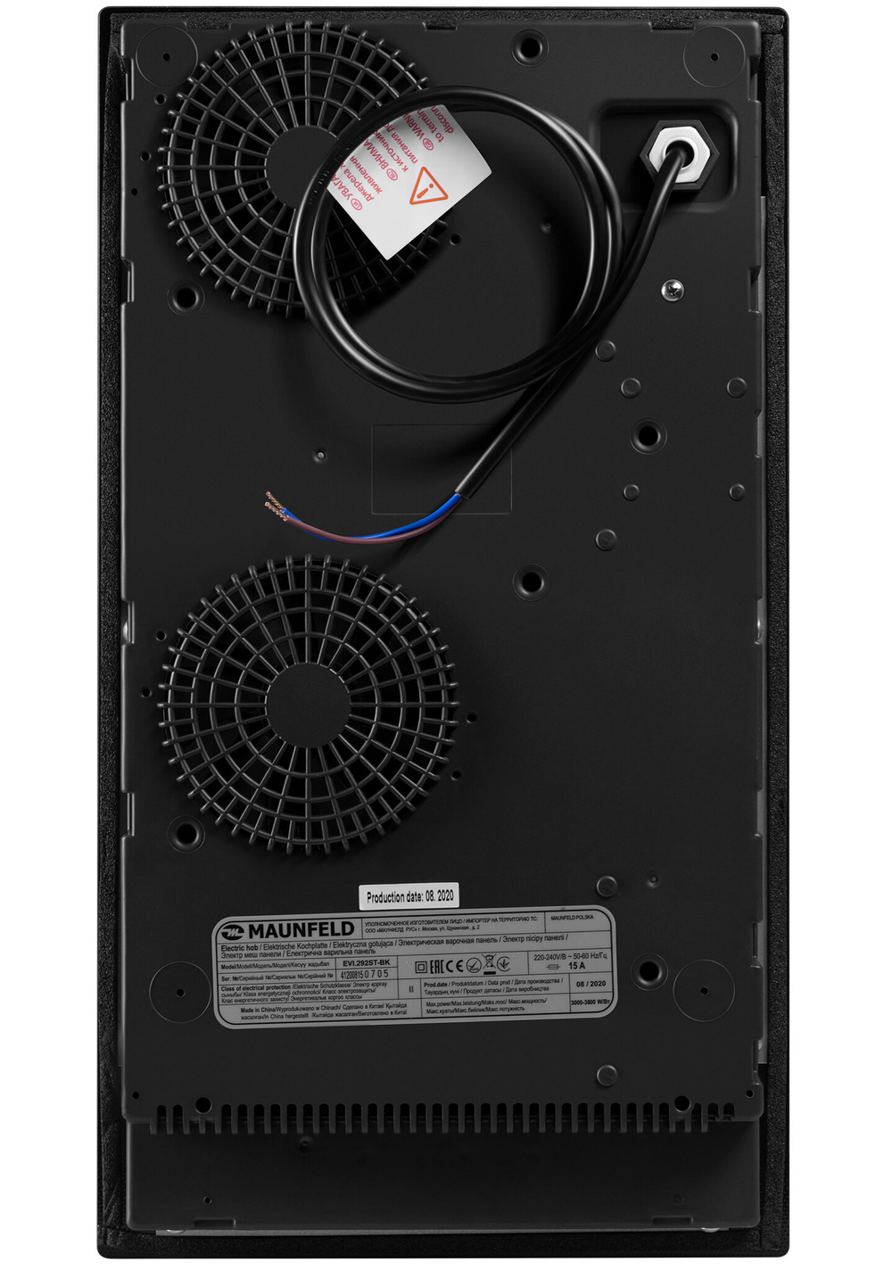 Индукционная варочная панель MAUNFELD EVI.292ST-BK фото 3