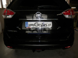 Фаркоп оцинкованный Galia N055A для Nissan X-Trail 2015-, Renault Koleos 2016-(паспорт и сертификат в комплекте)(без электрики)