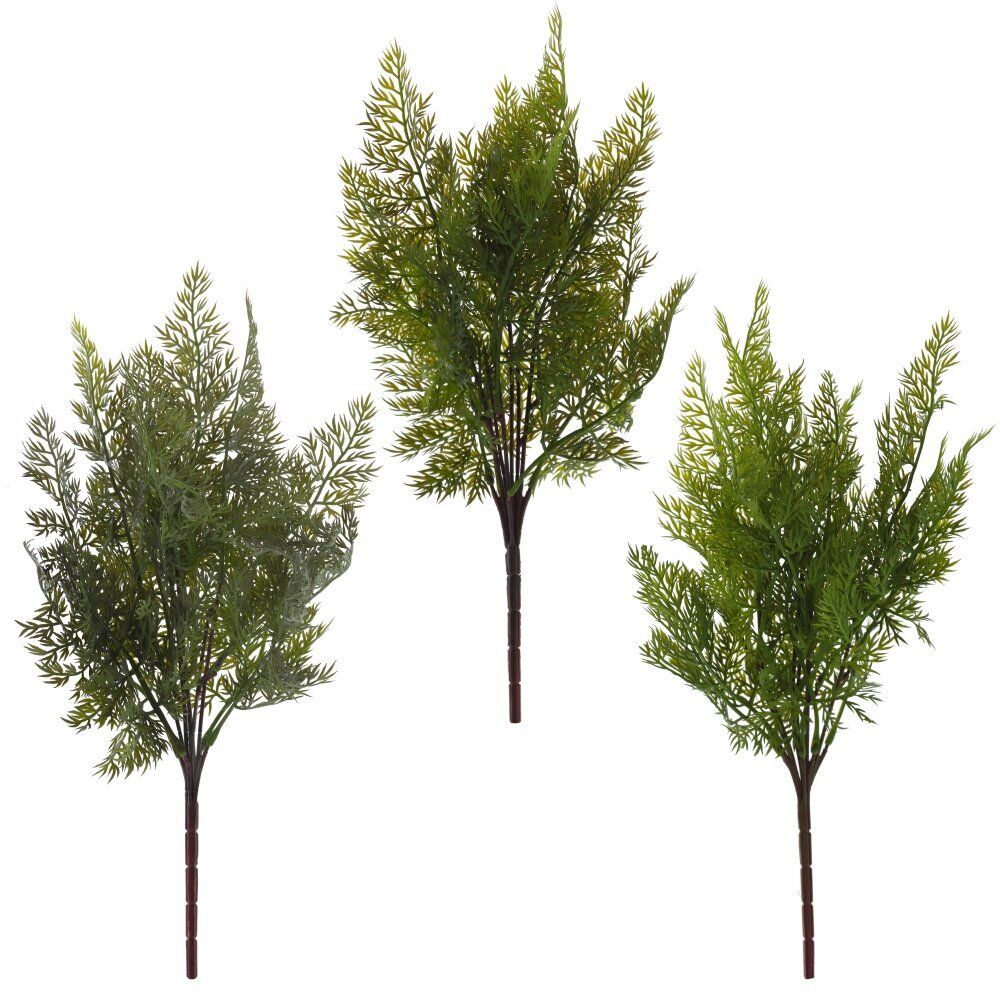 GAEM Ветка искусственная "Папоротник", L20 W13 H43 см, 3в.