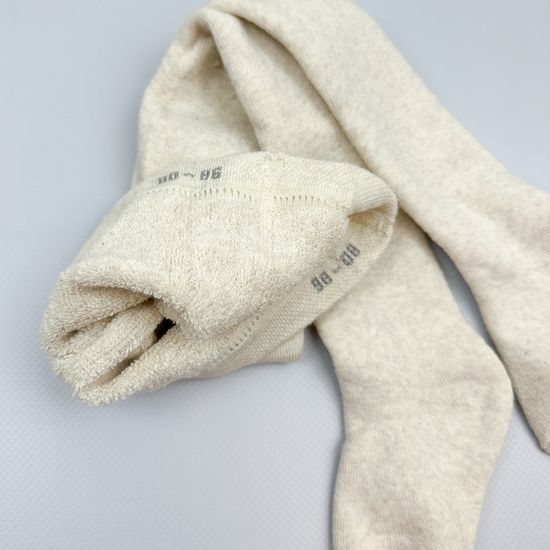 Колготки махровые, Бежевый меланж