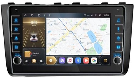 Магнитола для Hyundai Creta 2021+ - Carmedia OL-1774 (крутилки) QLed, Android 10, ТОП процессор, CarPlay, SIM-слот