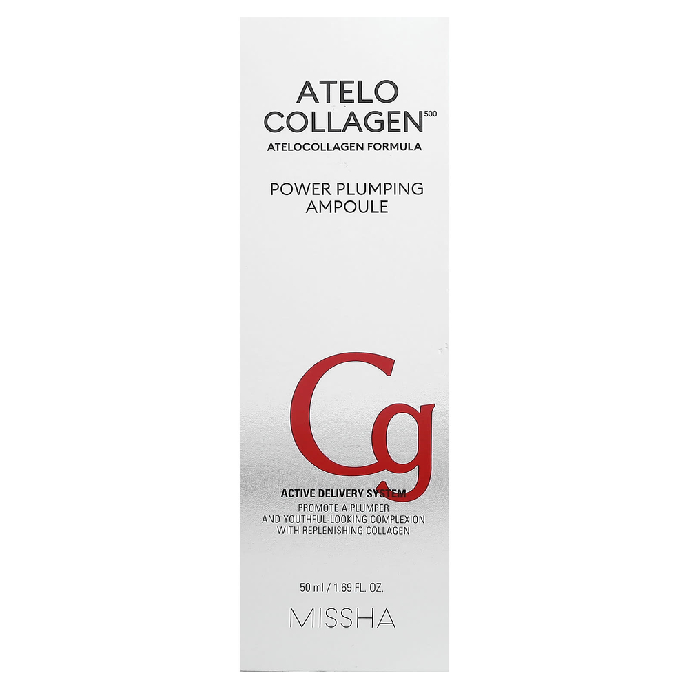 Missha, Atelo Collagen 500, ампула для увеличения объема, 50 мл (1,69 жидк. унц.)