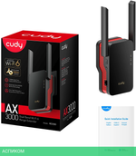 Точка доступа Cudy AX3000 черный (RE3000)