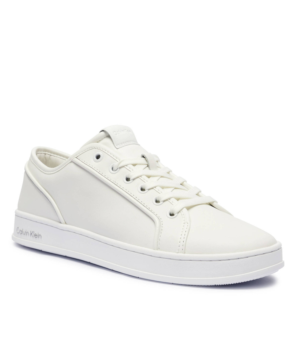 Кожаные кроссовки Calvin Klein - белый(HM0HM01588)