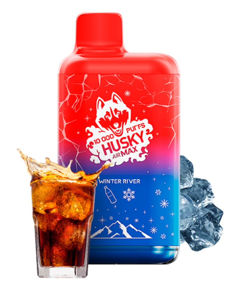 Одноразовая электронная сигарета Husky Air Max - Winter River (10000 затяжек) Одноразовая электронная сигарета Husky Air Max - Winter River (10000 затяжек)