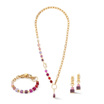 Серьги Coeur de Lion Purple-Red 4712/21-0803