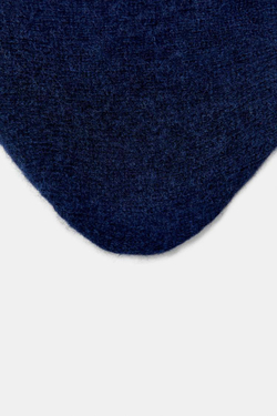 ZARA БАНДАНА ИЗ СМЕСОВОЙ ШЕРСТИ, СИНИЙ