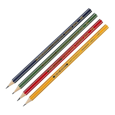 Карандаш ч/г "Zebra" НВ заточенный (Schoolformat) (Комплект 12шт.)