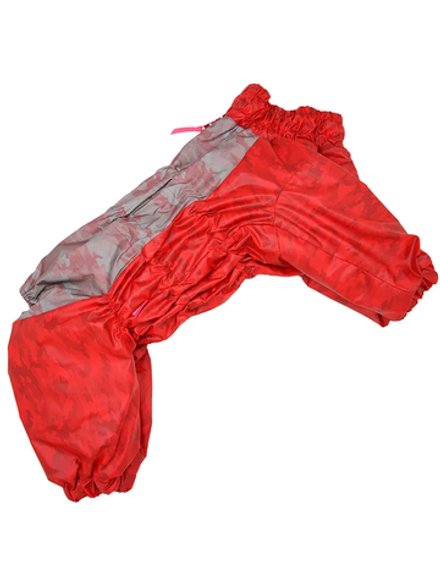 ForMyDogs Комбинезон красный для девочек (B2)