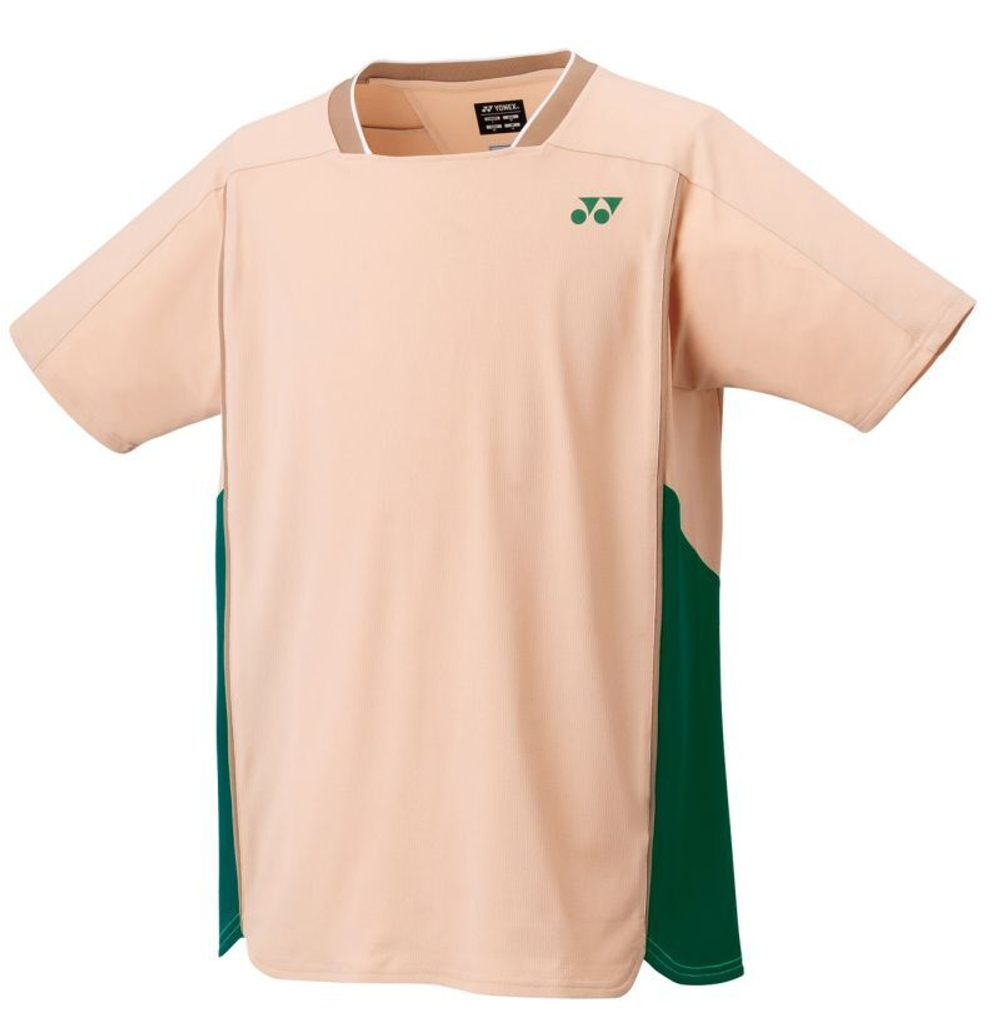 Теннисная футболка Yonex Crew Neck - Beige