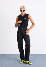 Carhartt WIP NOXON - Прямые джинсы - Чёрный