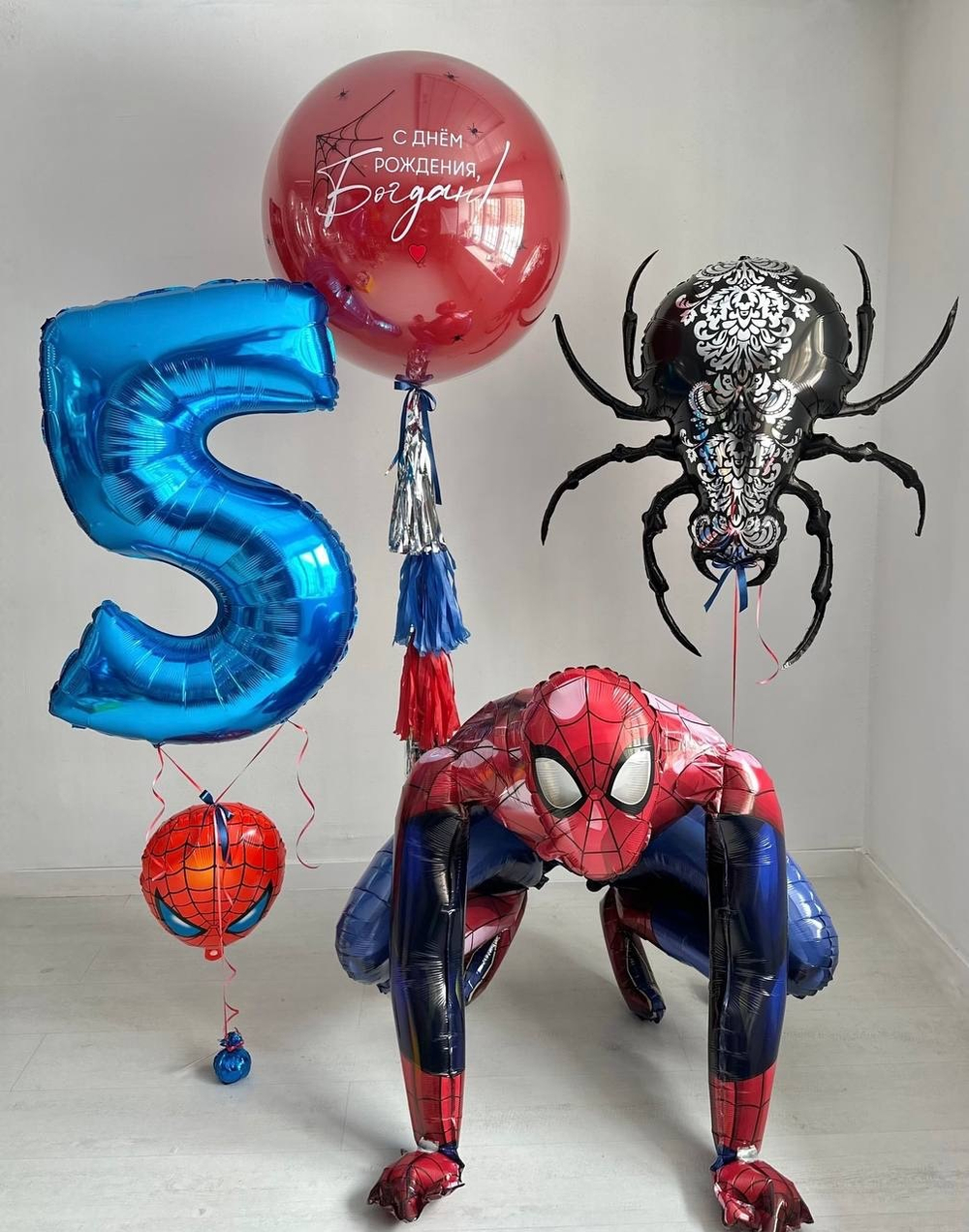 Воздушные шары Марвел. Человек Паук, Spider Man Marvel №3063