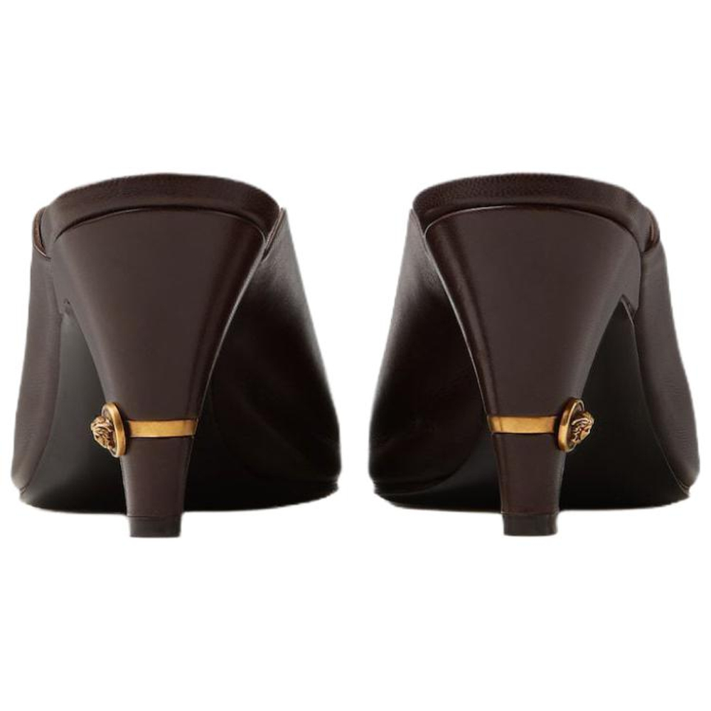 VERSACE Slide Slippers Women"s Brown