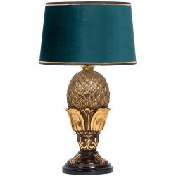 Настольная лампа Источник Энергии Бронза с абажуром Тюссо Мурена