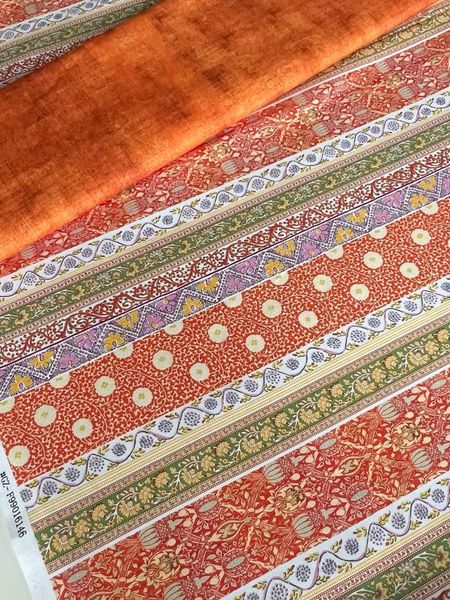 КАЙМА В СТИЛЕ МОРРИСА #1 - 100% хлопок 5