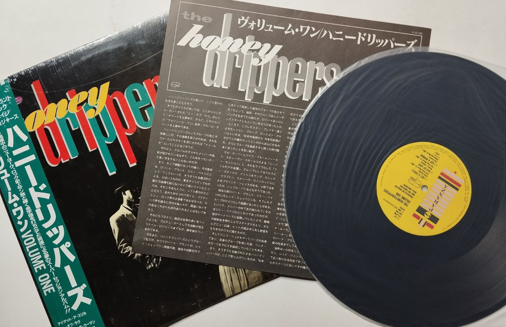 Винтажная виниловая пластинка LP The Honeydrippers Volume One (Japan 1984) (Obi)
