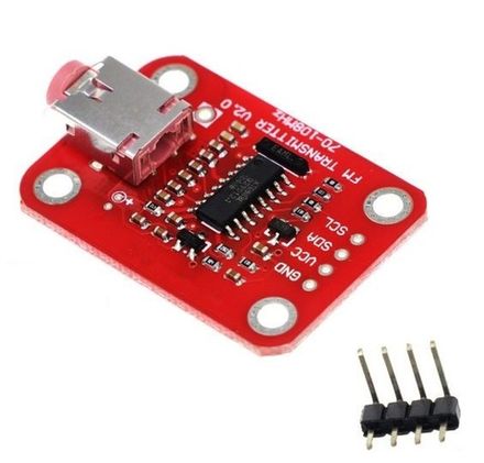 Моно FM-радио передатчик I2C (70-108 МГц) DC 3-5V для Ардуино