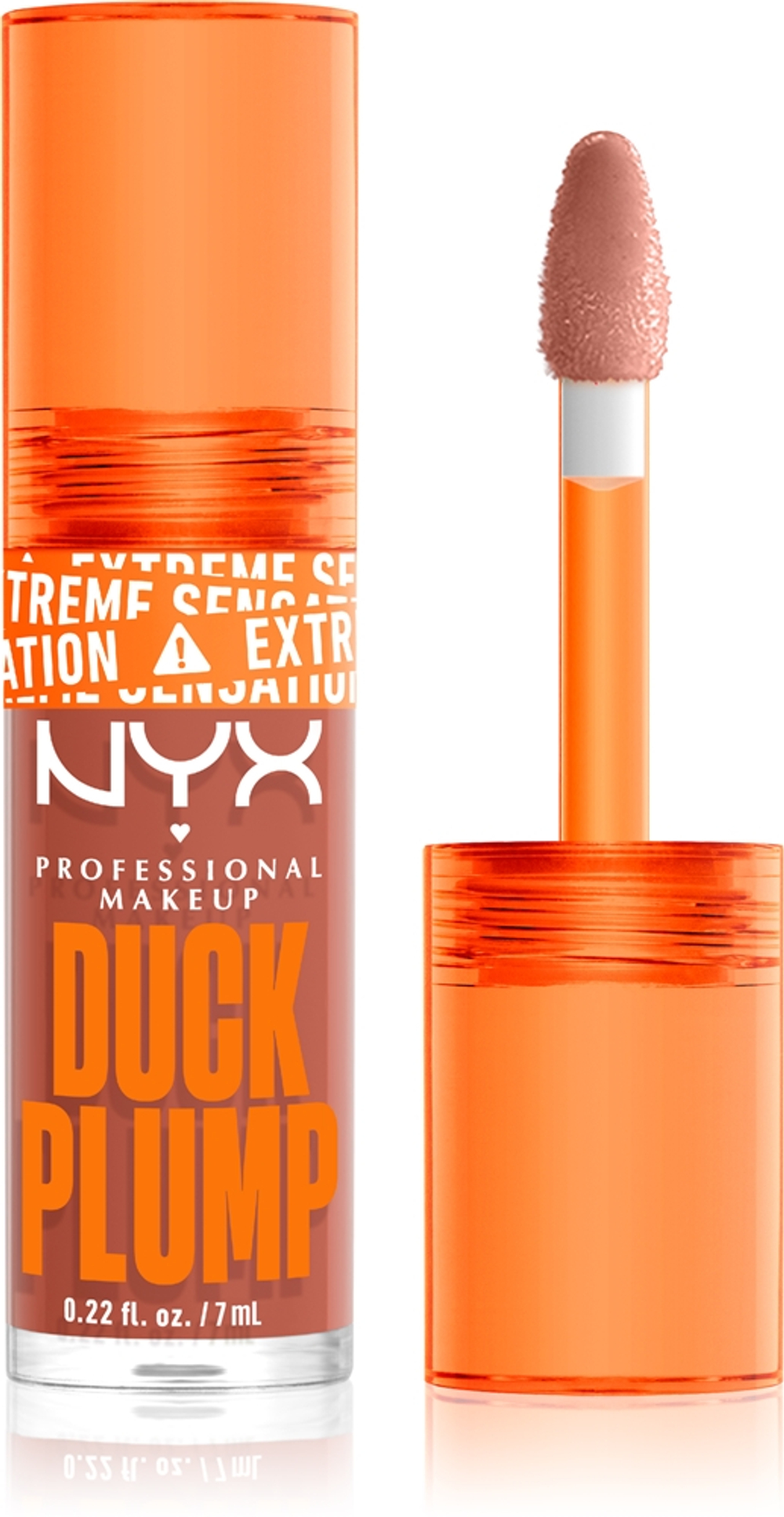 NYX Professional Makeup Duck Plump - Блеск для губ с эффектом увеличения оттенок 04 Apri Caught, 7 ml