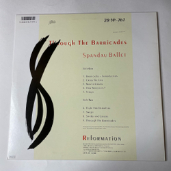Винтажная виниловая пластинка LP Spandau Ballet Through The Barricades (Japan 1986) (No Obi)