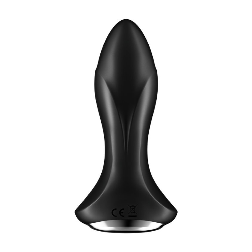 Анальная пробка с вибрацией и ротацией Satisfyer Rotator Plug 1+ черная