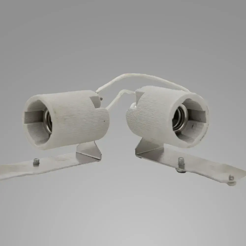 Патрон E14 керамический + крепеж