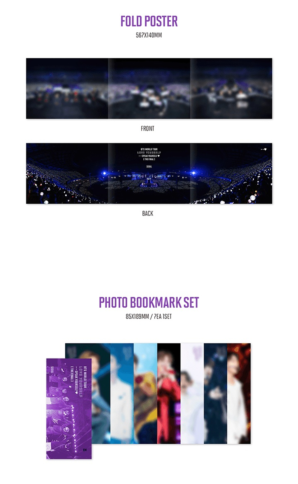 BTS WORLD TOUR ‘LOVE YOURSELF : SPEAK YOURSELF’ [THE FINAL] DVD