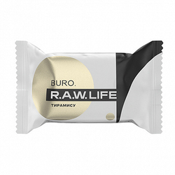 R.A.W. LIFE SWEETS "Тирамису" 20шт/уп 18г