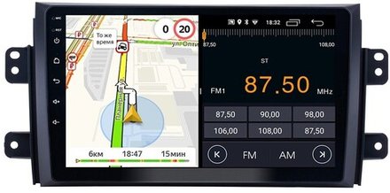 Магнитола Suzuki SX4 2006-2014 - Parafar PF124FHD Android 11, 8-ядер, 2Гб+32Гб, SIM-слот