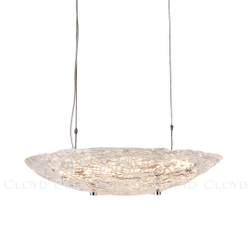 Подвесной светильник Cloyd GREES P1 / шир. 30 см - up - хром (арт.11567)