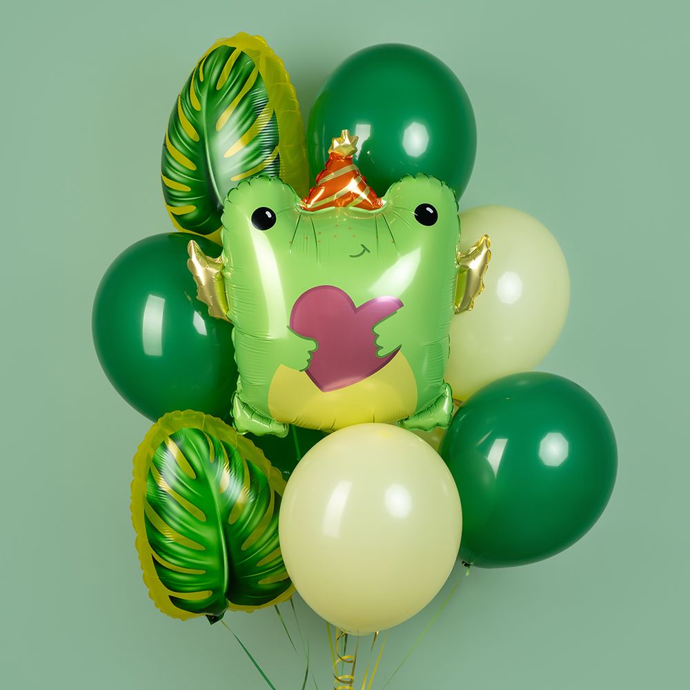 Шар (12''/30 см) Темно-зеленый, пастель, 100 шт.