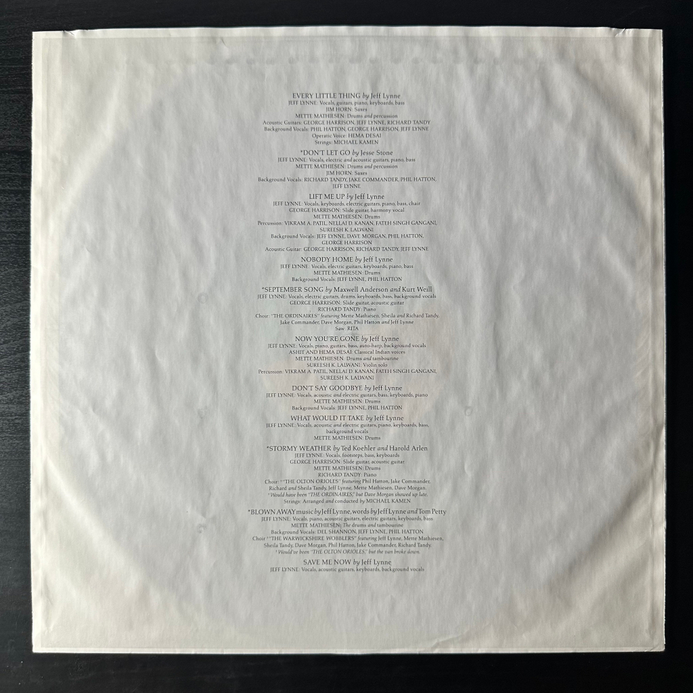 Jeff Lynne – Armchair Theatre (Германия 1990г.)