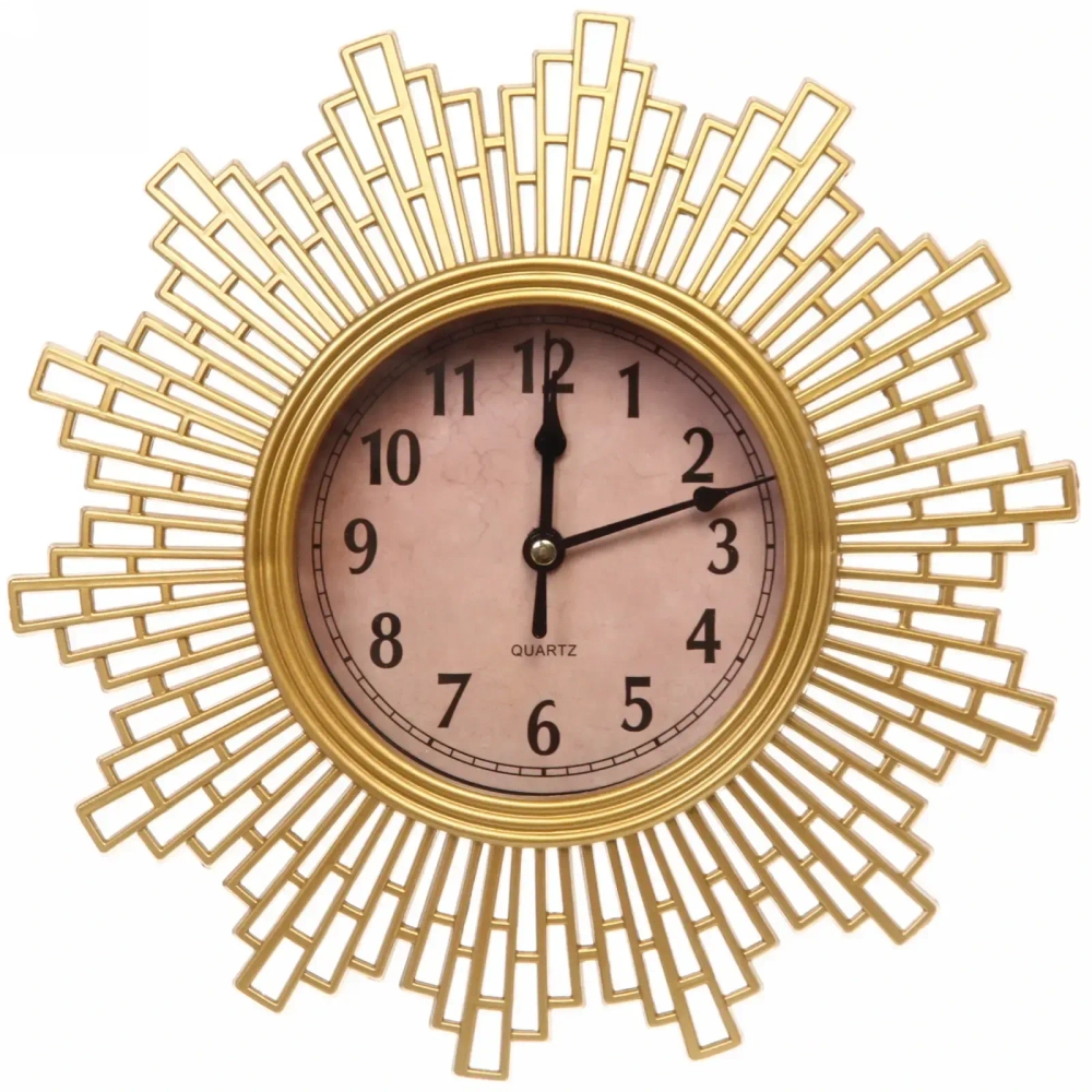 Часы настенные «Нидвуд» D25см золото 8831