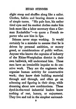 Hugo Stinnes | H. Brinckmeyer