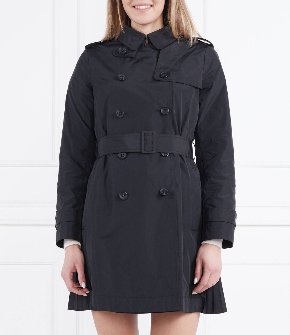 Тренч Red Valentino - черный(2R3CHB801FP)