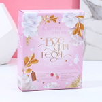 Подарочный набор «Всё для тебя!»: гель для душа и 3 мыла в форме зефира