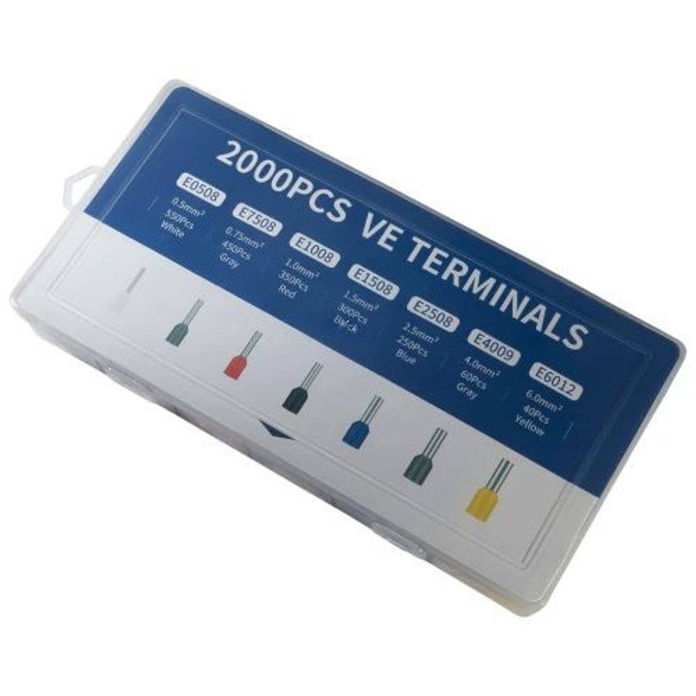 Набор втулочных наконечников НШВИ (2000 штук)