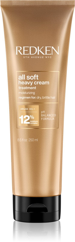 Redken All Soft - питательный крем для сухих и ломких волос /   250  ml  / GTIN 3474636961054