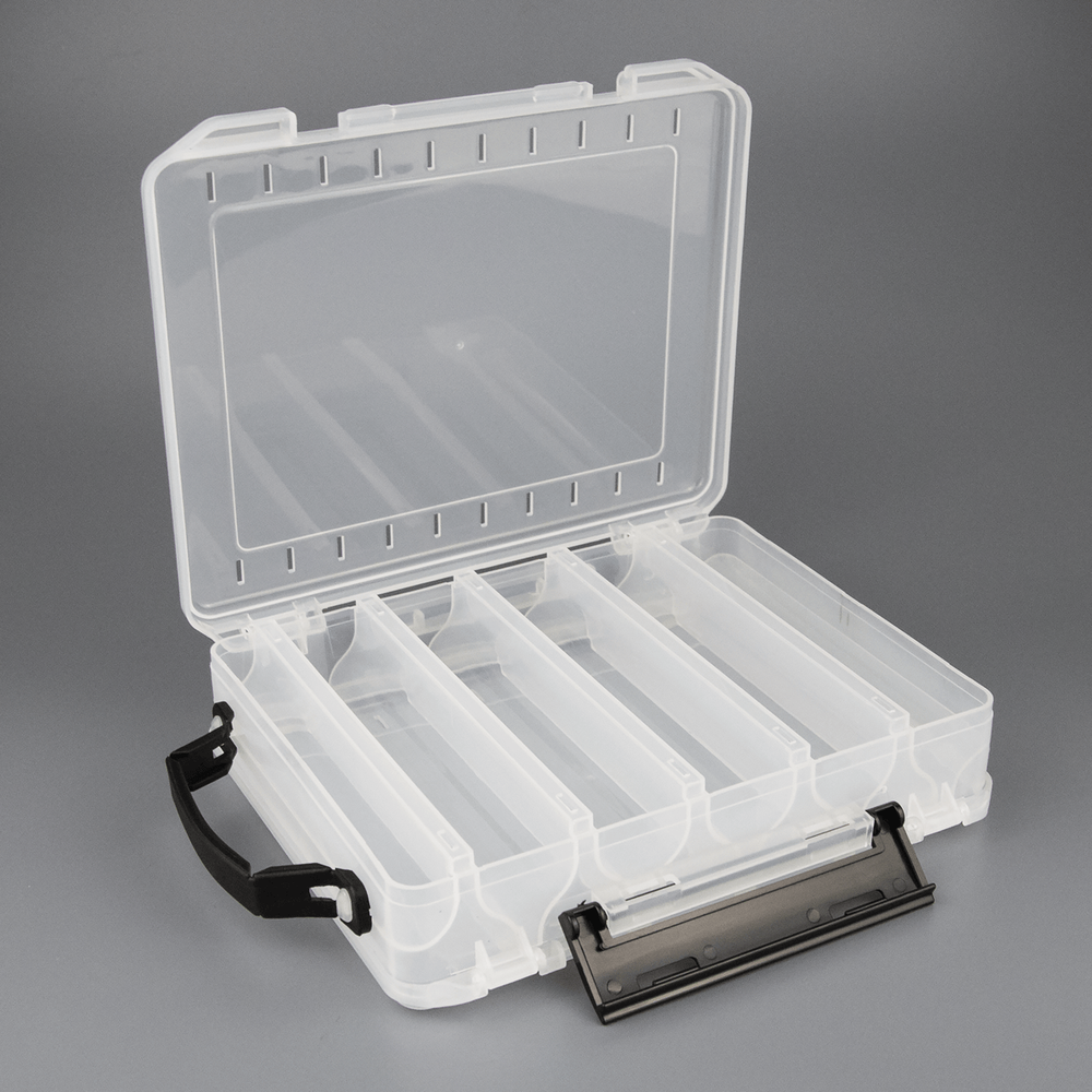 Коробка для воблеров двусторонняя 5+5 отделений (200х170х45мм)