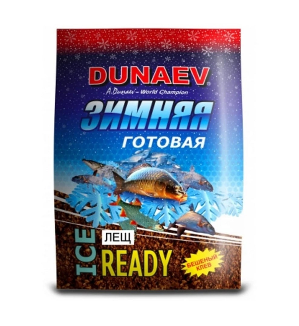 Прикормка DUNAEV ICE READY 0.5кг Лещ