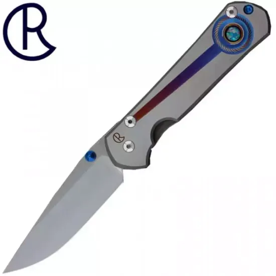 Складной нож Chris Reeve Large Sebenza L21UNOpal с клинком из стали CPM-S35VN, рукоять титан