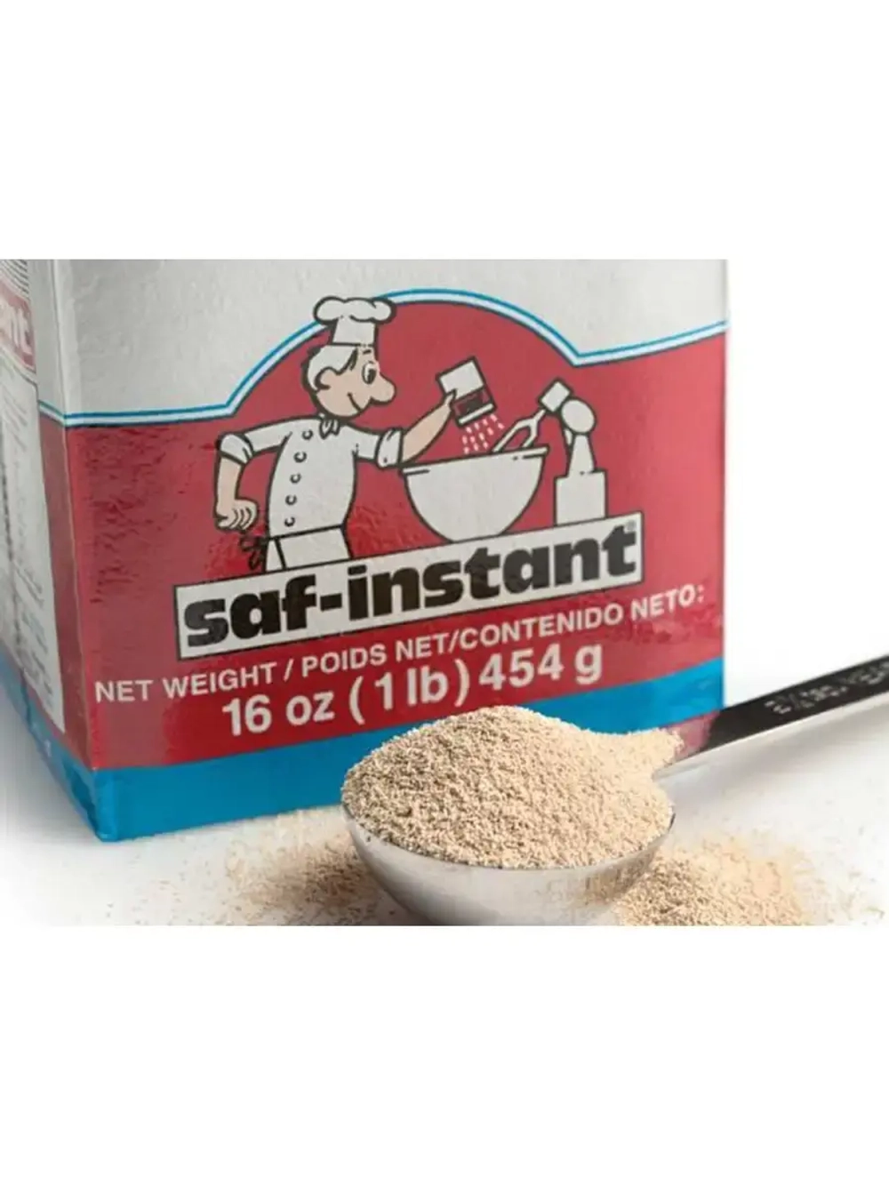 Дрожжи сухие хлебопекарные "Saf-Instant" 500г х 2 шт