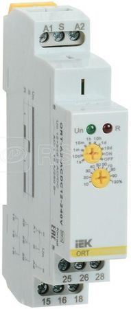 Реле задержки включения ORT. 2 конт. 12-240 В AС/DC (ORT-A2-ACDC12-240V)