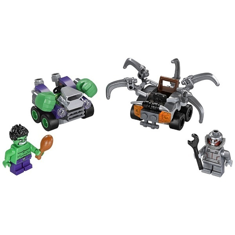 LEGO Super Heroes: Халк против Альтрона 76066 — Mighty Micros: Hulk vs. Ultron — Лего Супергерои Marvel Марвел DC Comics комиксы