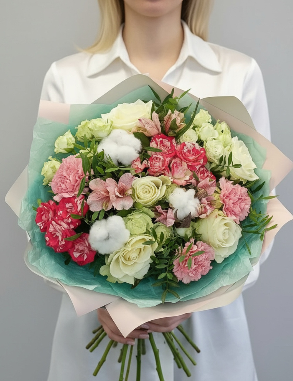 Букет с розами Струны души